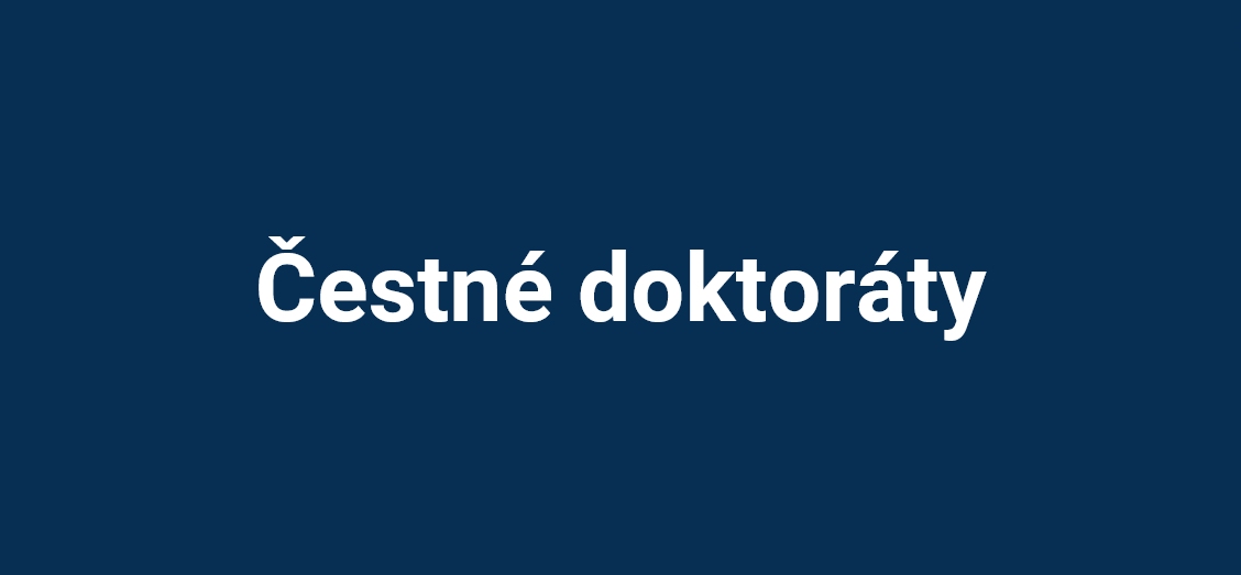 Čestné doktoráty