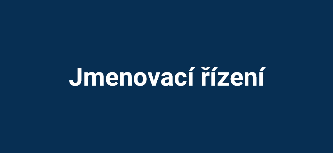 Jmenovací řízení